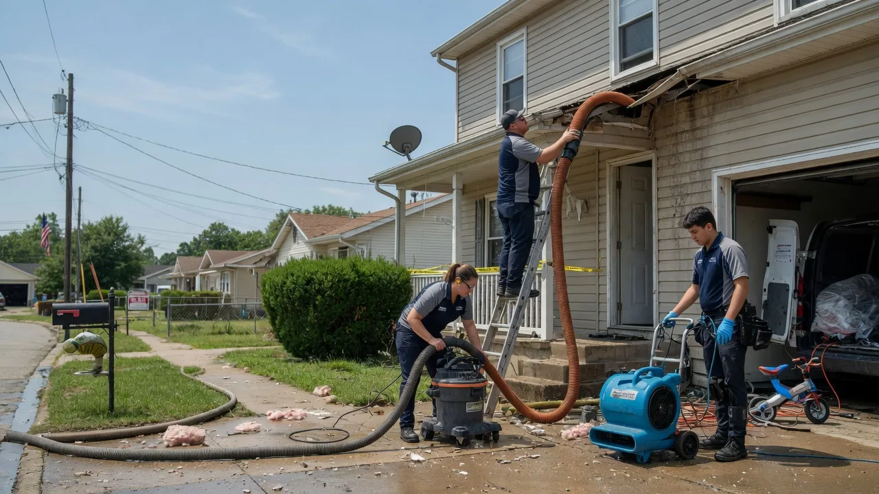 Water Damage Restoration in Fiatt, IL near me